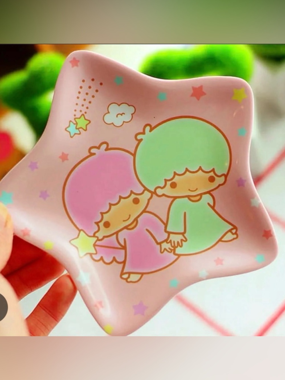 NEW Ceramic TwinStars Plate